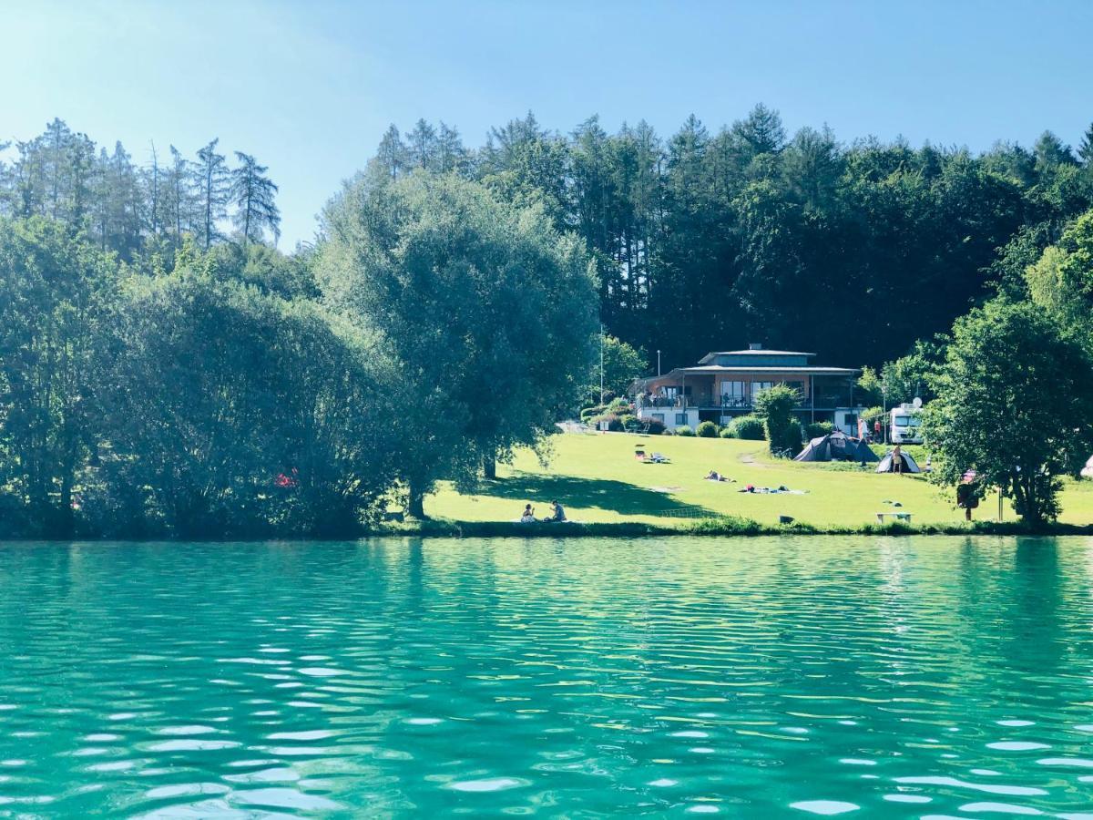 Charmante Ferienwohnung mit Balkon im 5-Seen-Land Hechendorf am Pilsensee Buitenkant foto
