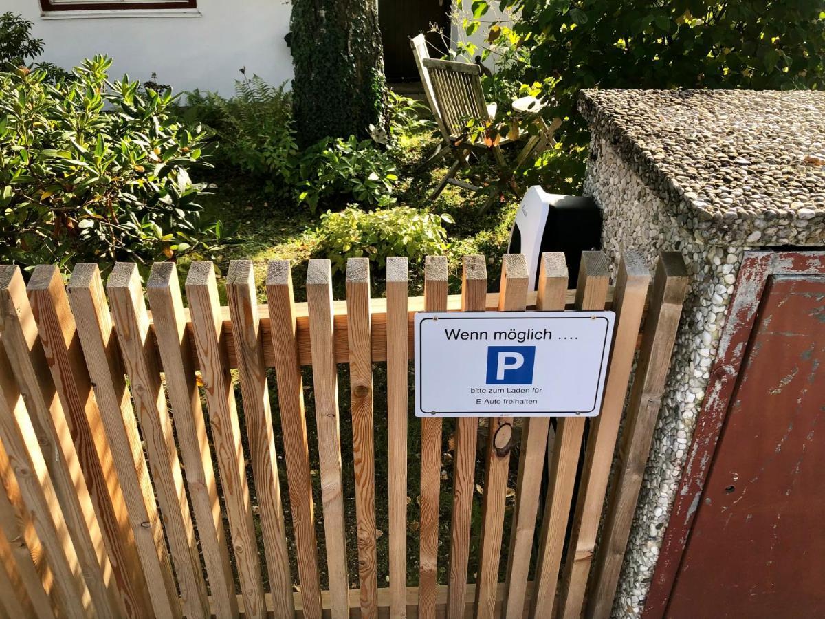 Charmante Ferienwohnung mit Balkon im 5-Seen-Land Hechendorf am Pilsensee Buitenkant foto